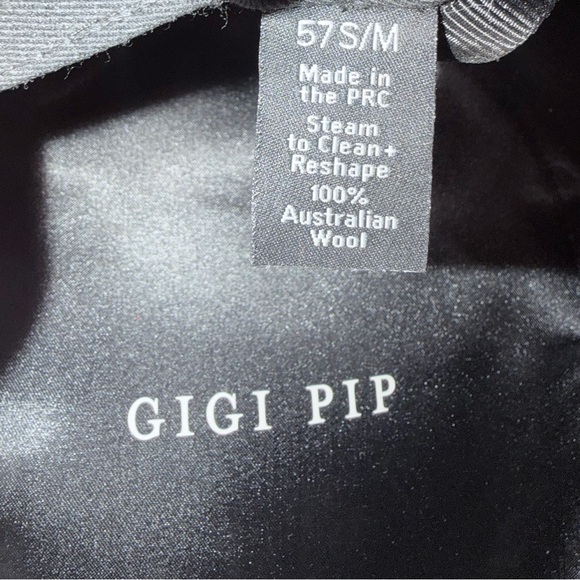 GIGI PIP Tan Australian wool Hat - Picture 8 of 8